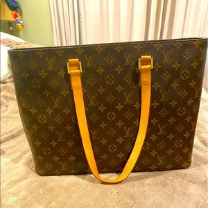 Louis Vuitton Monogram Luco Tote Authentic